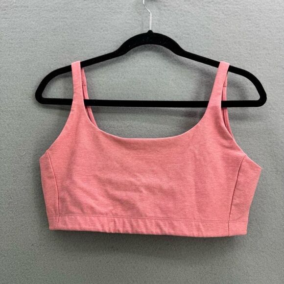 Outdoor Voices Womens Pink Supportive Scoop Neck Sports Bra Size XL - Picture 9 of 9
